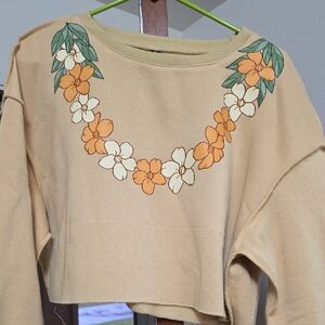 Puakenikeni Crop Sweater